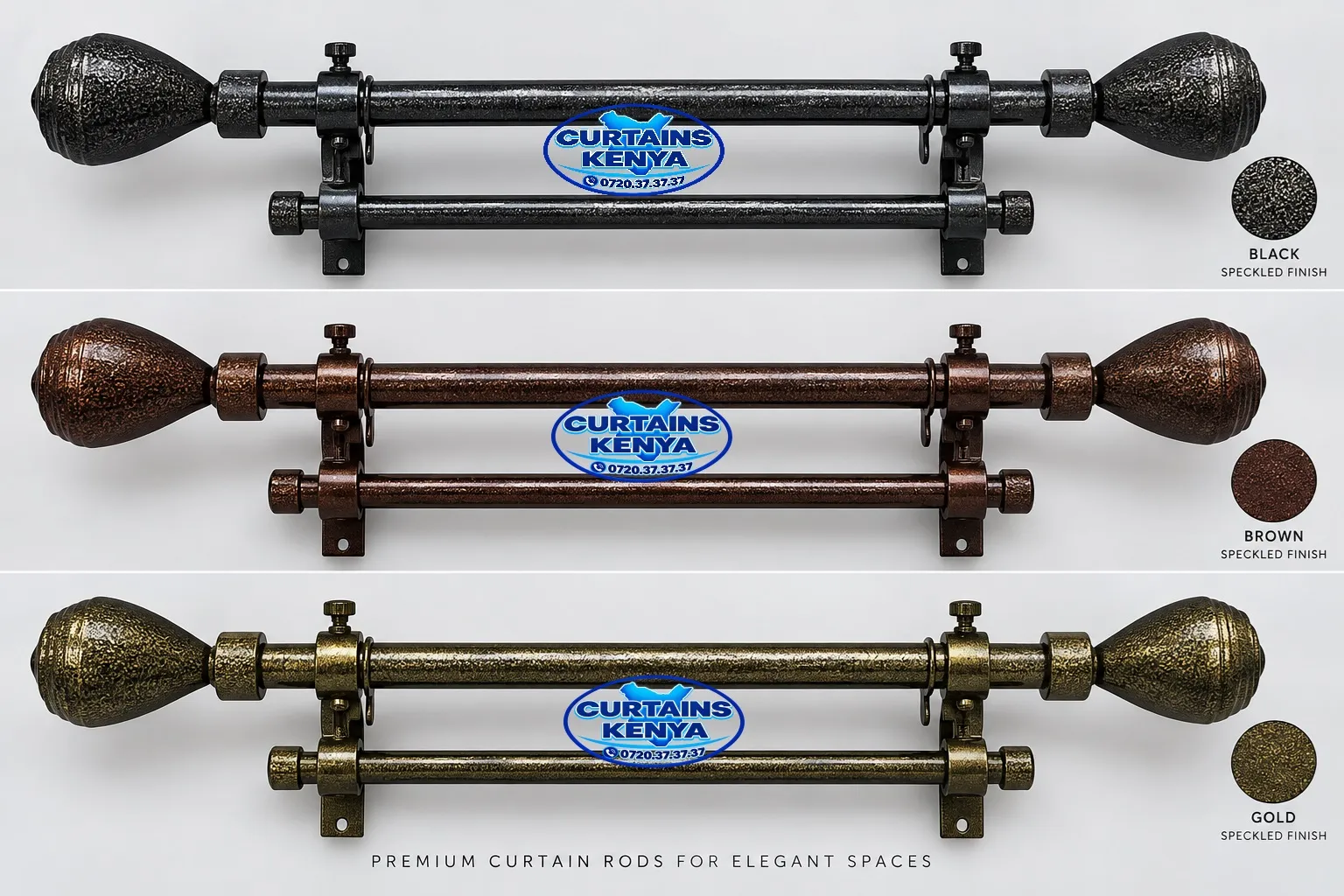 Juakali Curtain Rods